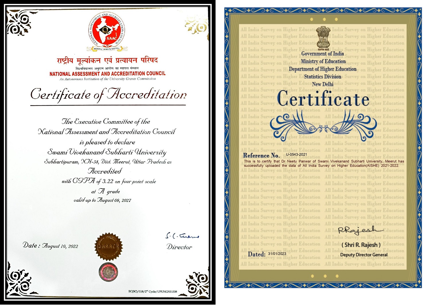 naac A certified university